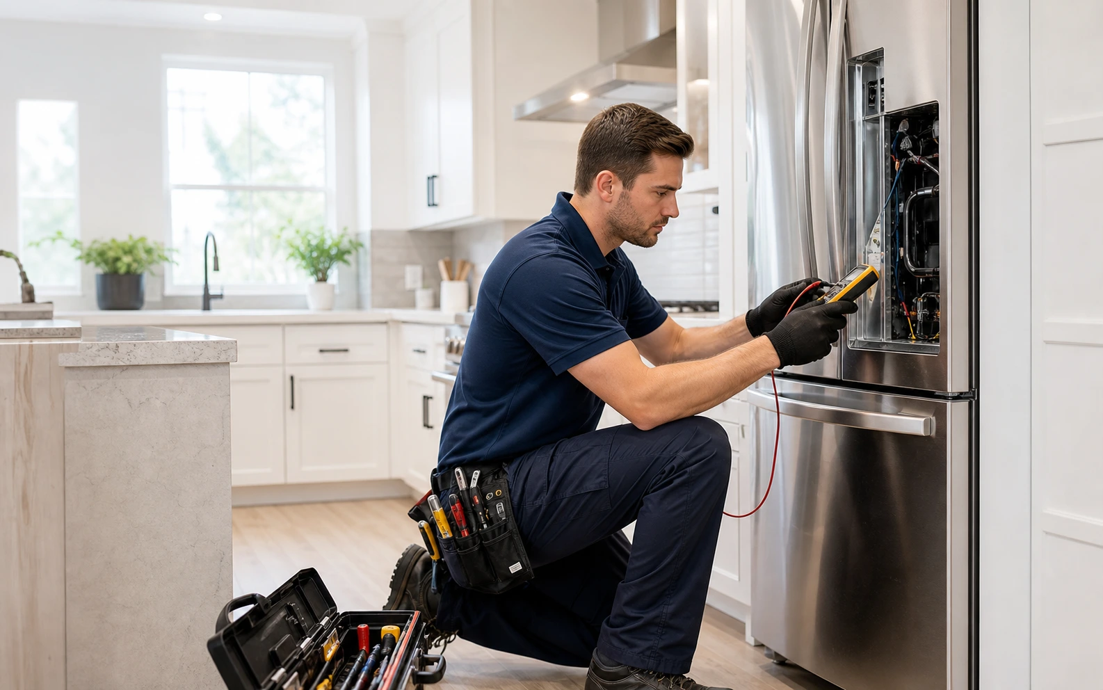 Safro Solutions appliance repair technician in Los Angeles