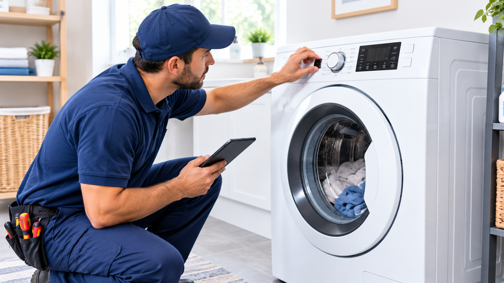 Washing machine starts then immediately stops? 7 Causes and Fixes
